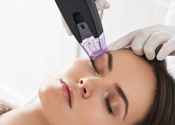 tratamento estético com o equipamento Morpheus8